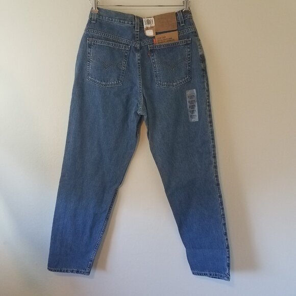 Levi's 550 Jeans Women's 14 MIS M Medium Red Tab Relaxed Fit Tapered Made in USA - Picture 6 of 14